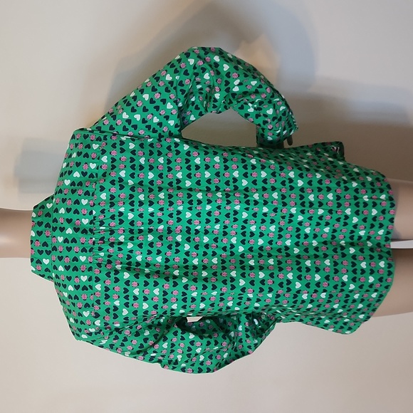 Talbots Petite Classic Button-Down Front Ladybug Print Shirt New With Tags - Picture 6 of 9